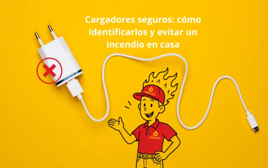 Cargadores seguros: cómo identificarlos y evitar un incendio en casa